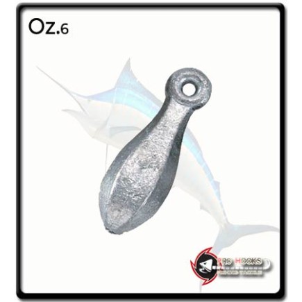 6oz - Bottle Sinker - Casting Weight | Leaded