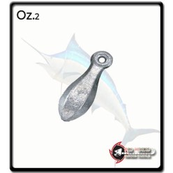 2oz - Bottle Sinker - Casting Weight | Leaded