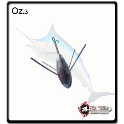 3oz - Slider Wire Sinker - Casting Weight | Leaded