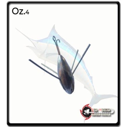 4oz - Slider Wire Sinker - Casting Weight | Leaded