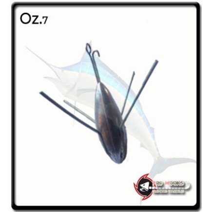 7oz - Slider Wire Sinker - Casting Weight | Leaded