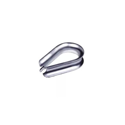 10mm - Wire Eye Thimbles - Galvanished | Safetop 