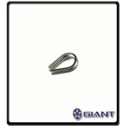 5mm - Stainless Steel Thimble - 316SS | Stainless Steel 