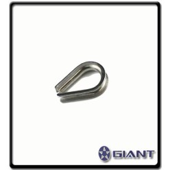 16mm - Stainless Steel Thimble - 316SS | Stainless Steel 