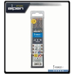 3 Pcs - SDS-Plus Hammer Drill Bit Set | Force X