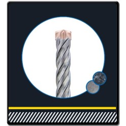 3 Pcs - SDS-Plus Hammer Drill Bit Set | Force X