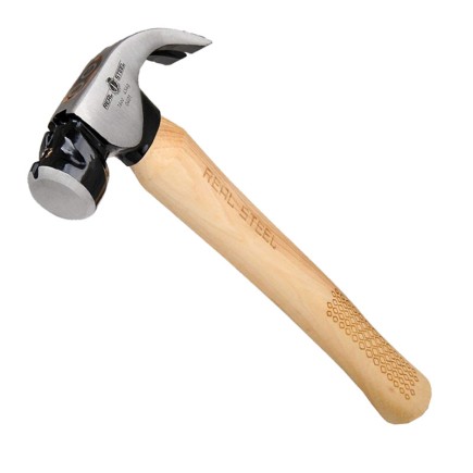 570g Hickory Curved Claw Hammer, 20 oz | Wooden Handle