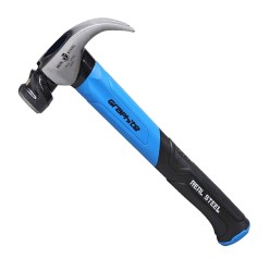454g Jacketed  Curved Claw Hammer, 16 oz | Graphite Handle