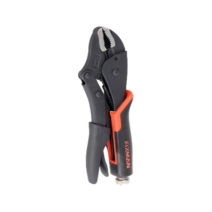 180mm Curved Jaw Lock Grip Pliers | Fixman