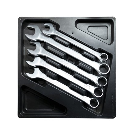 5 Piece Large Combination Spanner Tray Set | Fixman