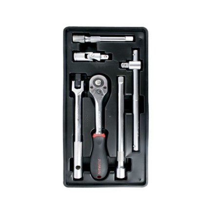 6Pc - 1/2 in. & Accessories Tray Set | Fixman