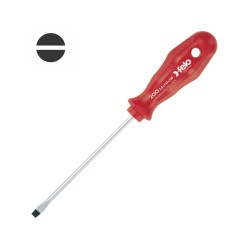 Shock Proof Screwdriver - Slotted 3.0 x 0,5 x 80mm | Felo Tools 