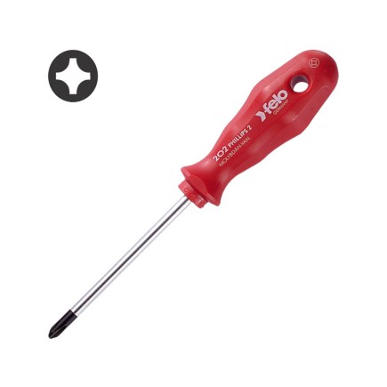 Phillips Shock Proof Screwdriver - Phillips 2 x 100 | Felo Tools 