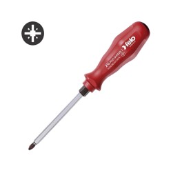 Pozi Shock Proof Steel Cap Screwdriver - Pozi 3 x 150 | Felo Tools 