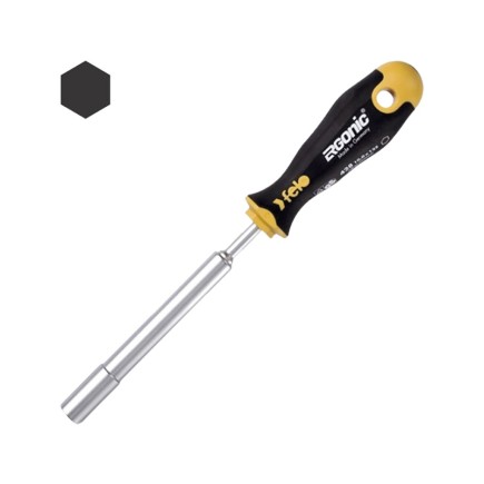 Ergoni Magnetic Nut Screwdriver 10X125| Felo Tools 