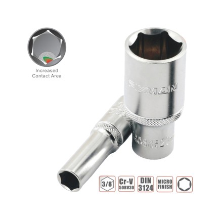 15mm x 3/8" - Drive Deep Socket | Fixman
