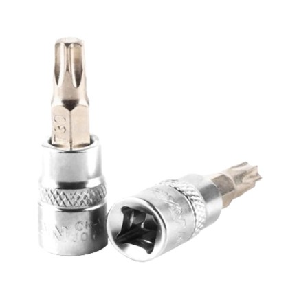 Torx Bit Socket - 1/4'' Drive - T25 | Fixman