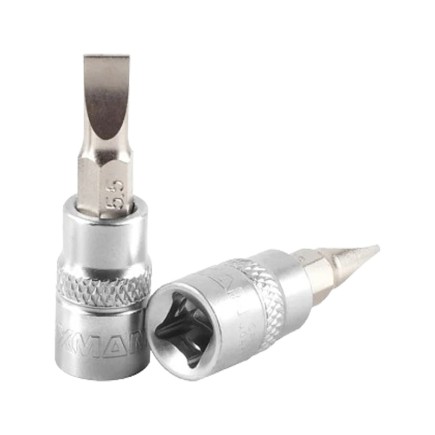 SL8 - Slotted Screwdriver Bit - 3/8'' Drive | Fixman