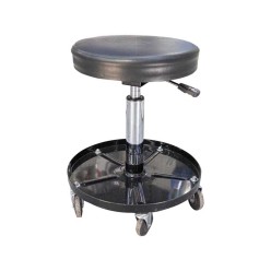 The Mechanic Chair with Adjustable Round Seat and Tool Tray | Torkcraft