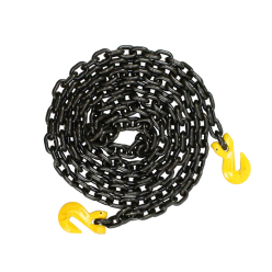 10mm x 6m - Transport Lashing Chain with Grab Hooks - G43 - CTC | SOLD PER METER