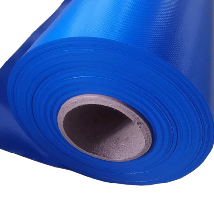 3mx50m - Blue Tarpaulin Roll - 550g | Per Roll