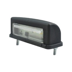 110mm x 43mm x 43mm - LED White Number Plate Lens - Clear Lens | Trucklamps