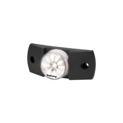 125x20mm - 7 LED White Circle Lens With Bracket  -  Flush Mount | Trucklamps