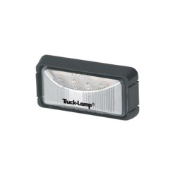 64mm x 31mm x 21mm - 4 LED White Number Plate Lens - Epoxy Board | Trucklamps