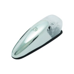 155x55x45mm - Clear Pilot Lamp -  Flush Mount | Trucklamps