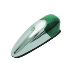 155x55x45mm - Green Pilot Lamp -  Flush Mount | Trucklamps