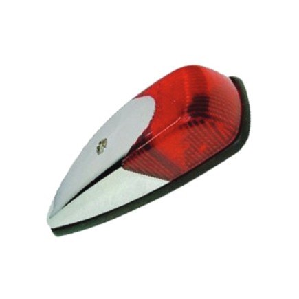 155x55x45mm - Red Pilot Lamp -  Flush Mount | Trucklamps