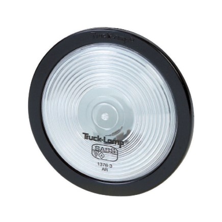 4" - Clear Sealed Reverse Lamp -  12V | Trucklamps