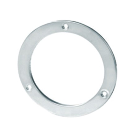 Stainless Steel Flange Cover Suitable For All 4” Round LED Lamps | Trucklamps