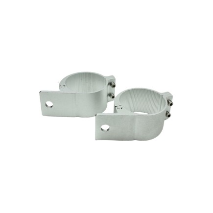 3” Aluminium Mounting Brackets - Silver - Sold In Pairs | Trucklamps