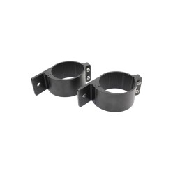 3” Aluminium Mounting Brackets - Black - Sold In Pairs | Trucklamps