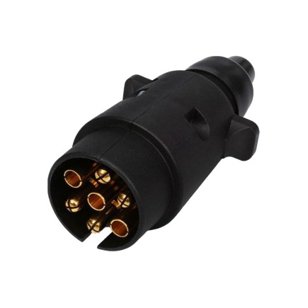 7 Pin - Standard Socket  - Male | Nylon 