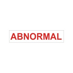300 X 2000mm - Abnormal Vehicle Warning Board PVC | Abnormal Sign