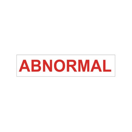 300 X 2000mm - Abnormal Vehicle Warning Board PVC | Abnormal Sign