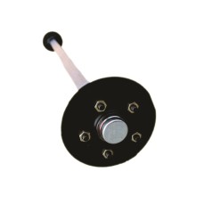 H5 - 45mm x 1420mm - 1600kg, Round Un-Braked Axle, 5 Hole/114 PCD - (2x Saddles included)  | Henred Leicht