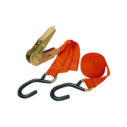 25mm - Tie Down Ratchet With S-Hooks