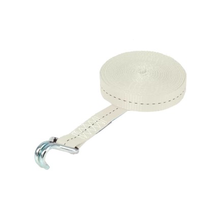 25mm x 9m - White Tie Down Strap| 1PCE