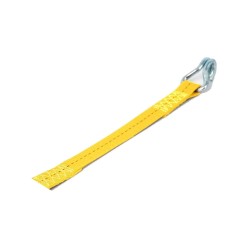 25mm - Tail Piece with J-Hook - Yellow