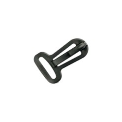 25mm - Plastic Hook - Black | Webbing Accessories 25mm - Plastic Hook - Black | Webbing Accessories