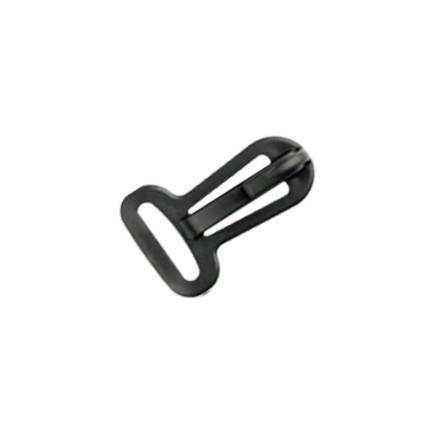 25mm - Plastic Hook - Black | Webbing Accessories