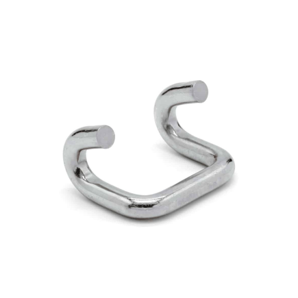 50mm - Open Hook - Silver | Webbing Accessories