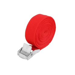 50mm - Cambuckle with 1mtr strap | Red 