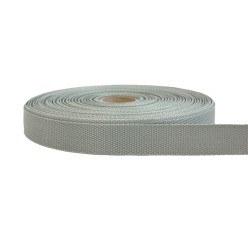 20mm - Lightweight Webbing - Gray | SOLD PER METER