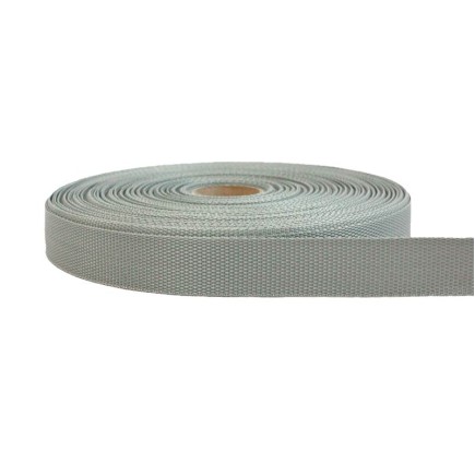 20mm - Lightweight Webbing - Gray | SOLD PER METER