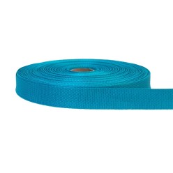 20mm - Lightweight Webbing - Ocean Blue | SOLD PER METER