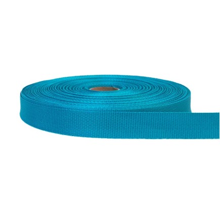 20mm - Lightweight Webbing - Ocean Blue | SOLD PER METER